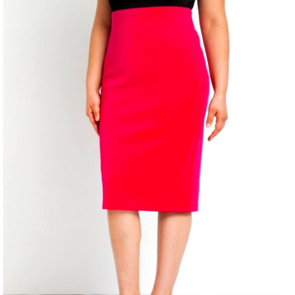 Red pencil skirt by Eloquii